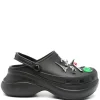 Balenciaga x Crocs Jibbitz slippers